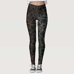 Abstract Schilderpatroon Vrouwen Leggings