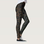 Abstract Schilderpatroon Vrouwen Leggings (Rechts)