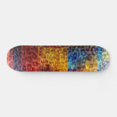 Abstract schilderplaatverlichting skateboard (Horizontaal)