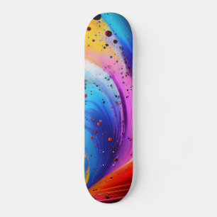 Abstract schildpad skateboard