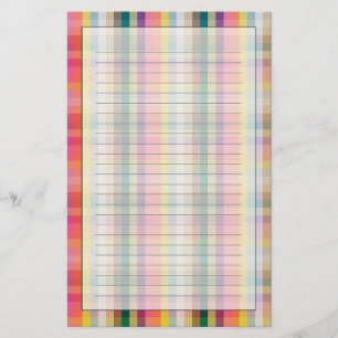 Abstract Schotse speldenschaal Briefpapier
