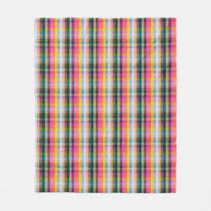 Abstract Schotse speldenschaal Fleece Deken