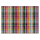 Abstract Schotse speldenschaal Snijplank (Voorkant)