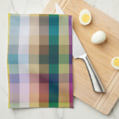 Abstract Schotse speldenschaal Theedoek (Quarter Fold)