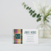 Abstract Schotse speldenschaal Visitekaartje (Staand voorkant)