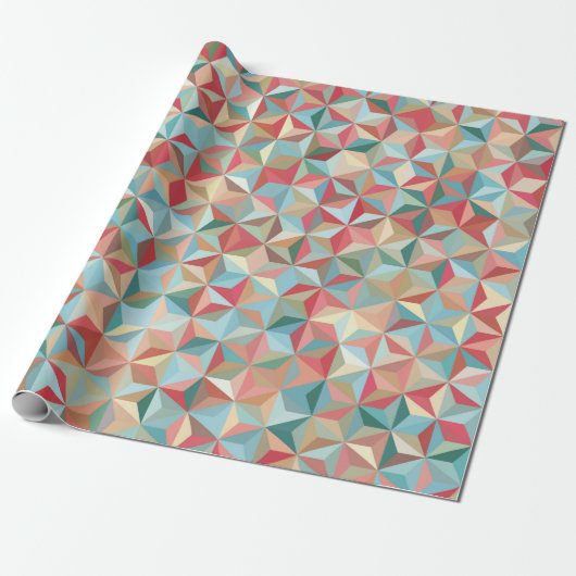 Abstract seamless background consisting of pastel cadeaupapier (Uitgerold)
