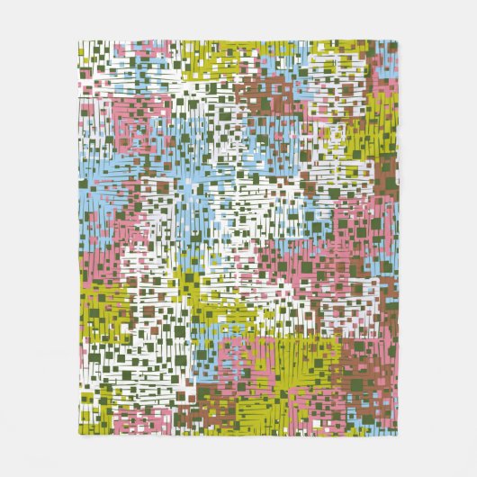 Abstract seamless pattern. Paints of the spring la Fleece Deken (Voorkant)