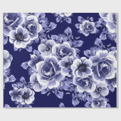 Abstract seamless pattern with plant, herbs and f cadeaupapier (Vlak)