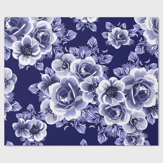 Abstract seamless pattern with plant, herbs and f cadeaupapier (Vlak)