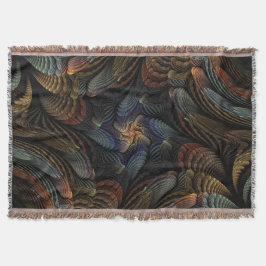 Abstract Seashells Deken