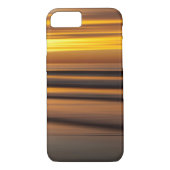 Abstract seizoen bij zonsondergang, CA Case-Mate iPhone Case (Achterkant)