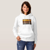 Abstract seizoen bij zonsondergang, CA Hoodie (Voorkant volledig)