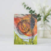 abstract severe dizziness collage  briefkaart (Staand voorkant)