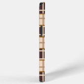 Abstract Shades of Brown iPhone 12 Pro Max Case Hoesje (Rechterkant)