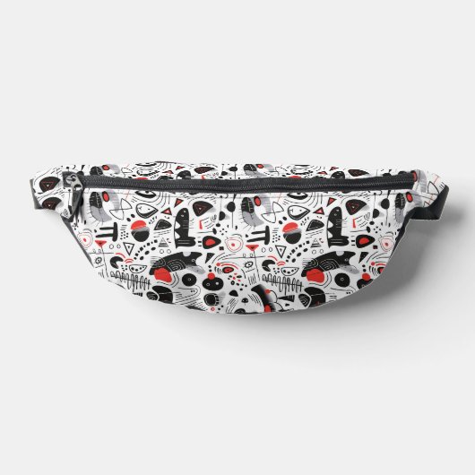 Abstract Shapescape-patroon Heuptasje (Liggend)