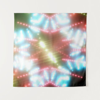 abstract shiny neon background with beams and star wandkleed