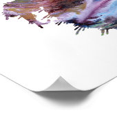 Abstract silhouet poster (Hoek)