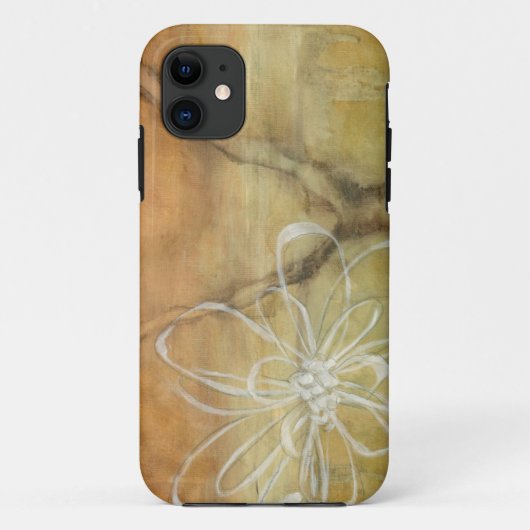 Abstract Silhouette schilderen op Tan-achtergrond Case-Mate iPhone Case (Achterkant)