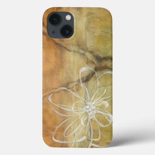 Abstract Silhouette schilderen op Tan-achtergrond Case-Mate iPhone Case (Achterkant)