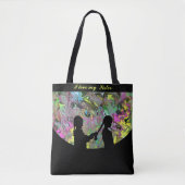 Abstract-SISTERS Canvas tas (Voorkant)