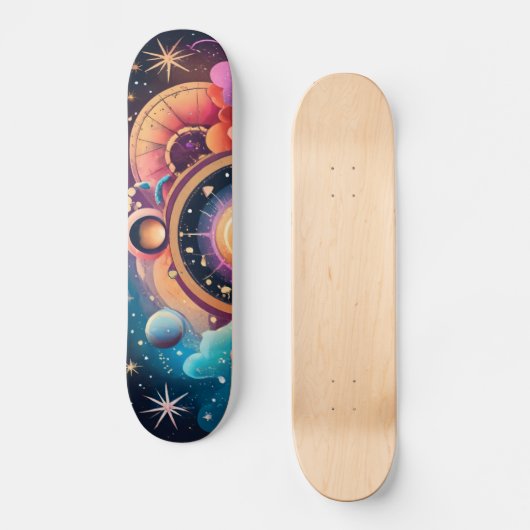 Abstract Skateboard (Voorkant)