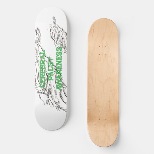 abstract skateboard (Voorkant)