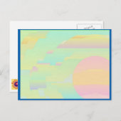 Abstract Sky Art Briefkaart (Voorkant / Achterkant)