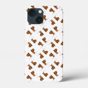 Abstract slakkenpatroon iPhone 13 mini hoesje