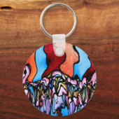 Abstract Sleutelhanger (Voorkant)