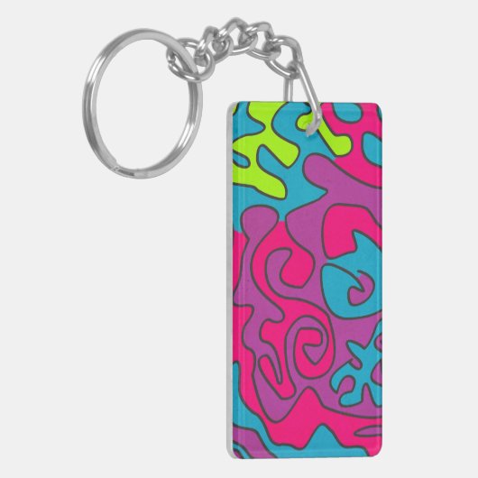 Abstract Sleutelhanger (Voorkant Links)