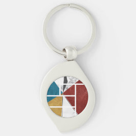 Abstract Sleutelhanger