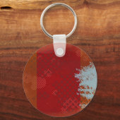 Abstract Sleutelhanger van boomgaard (Voorkant)