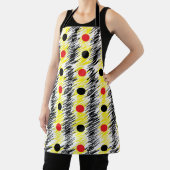 Abstract slibble poka Dot Pattern Schort (Insitu)