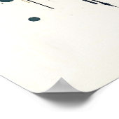 Abstract Sloth Wall Art – Relaxed Animal Poster (Hoek)