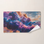 Abstract Space Nebula Art - Colorful Cosmic (Serviette à main)
