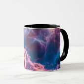 Abstract Space Nebula Art - Colorful Cosmic Mok (Voorkant rechts)