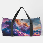 Abstract Space Nebula Art - Colorful Cosmic Plunjezak (Achterkant)