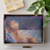 Abstract Space Nebula Art - Colorful Cosmic Tissuepapier (Geschenk)