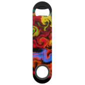 Abstract Speed Flessenopener (Achterkant)