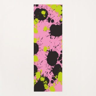 Abstract spetterpatroon yogamat