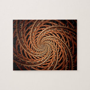 Abstract - Spiraal - Mentale achtbaan Legpuzzel