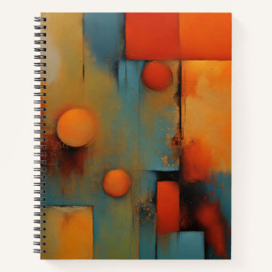 Abstract spiraal notitieboek