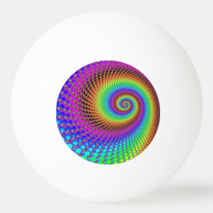 Abstract Spiral Fractal I Pingpongballen