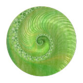 Abstract Spiral Fractal Snijplank (Voorkant)