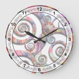 Abstract - Spiralen - Wonderland Grote Klok