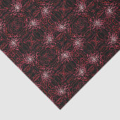 Abstract Splatter Dots Of Pinks And Reds Pattern Tissuepapier (Detail)