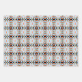 Abstract Split Ends Pattern And Soft Pastels Inpakpapier Vel (Voorkant)