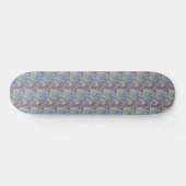 Abstract Spring Crocus Skateboard (Horizontaal)