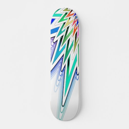 Abstract Star Skateboard (Voorkant)