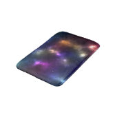 Abstract sterrenstelsel Constellaties Digitale kun Badmat (Gekanteld)